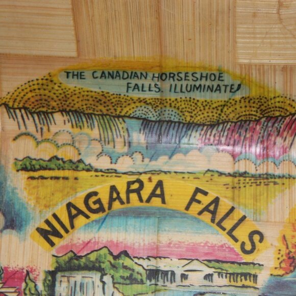 Niagara Falls Canada Bamboo Bowl - Picture 3 of 6